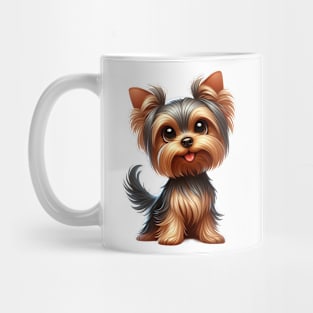 Cute Yorkshire terrier Mug